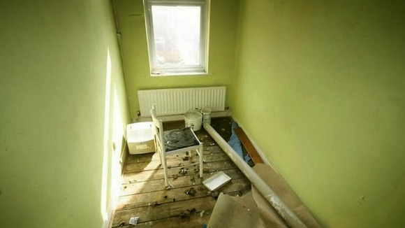 One of the two bedrooms.