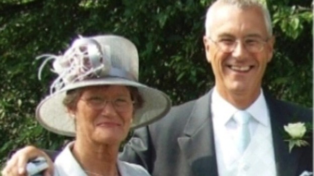 Glenis Freeman and her late husband Roger
