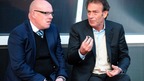 McDermott and Cellino chat before the Watford game