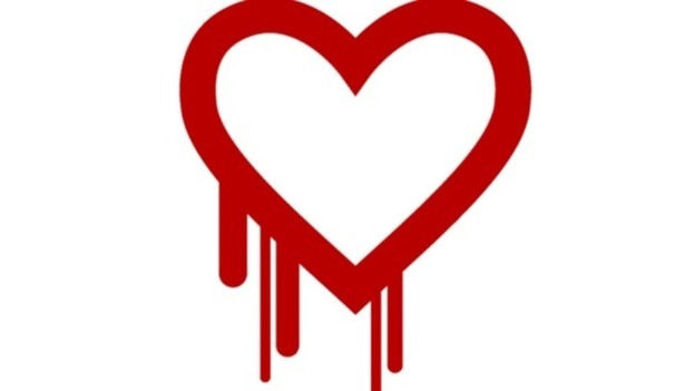 A padlock logo indicates that a company is using the OpenSSL security programme with the flaw.