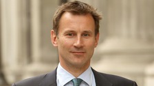 The Culture Secretary, Jeremy Hunt