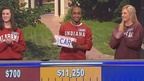 Indiana University student Julian Batts on the US gameshow.