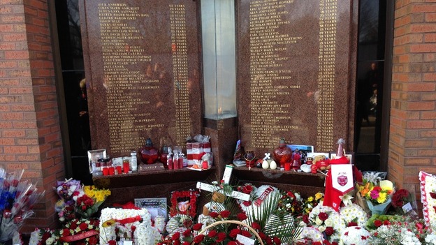 The memorial stone