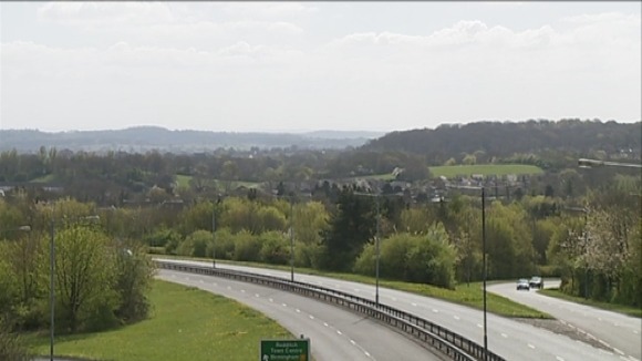 Redditch is famous for roads and roundabouts.