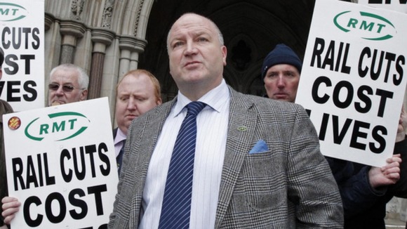 Bob Crow, general secretary of the RMT transport union