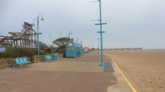 The calm before the storm in Skegness