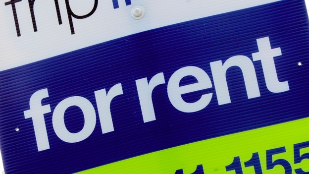 For rent sign