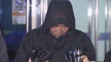 Captain of South Korea ferry 'arrested on five charges'