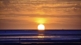 Crosby sunset