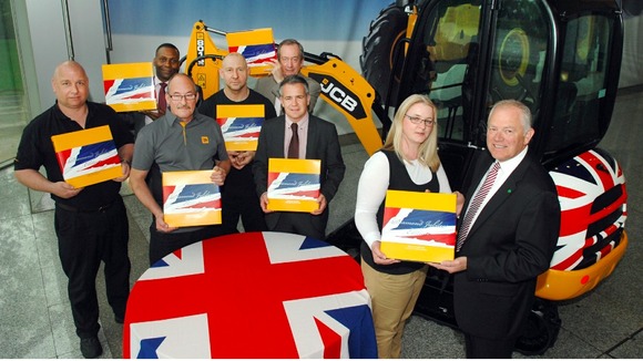 A special gift for JCB employees to mark The Queen's Diamond Jubilee