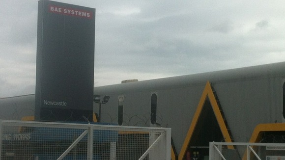 BAE Systems on Tyneside