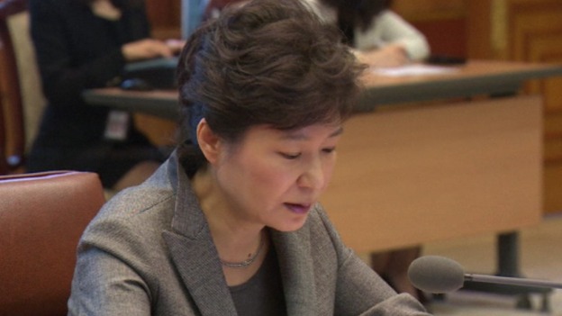 South Korea president Park Geun-hye.
