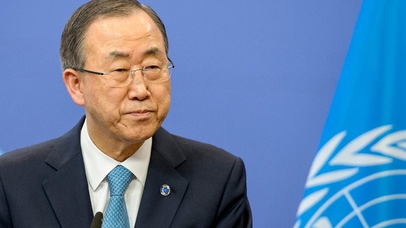 United Nations Secretary General Ban Ki-Moon