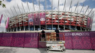 Euro 2012 National Stadium in Warsaw, Poland