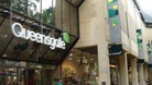 The entrance to the shopping centre