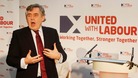 Gordon Brown last month, outlining constitutional changes that would keep Scotland within the United Kingdom