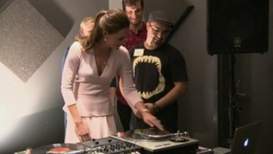 Kate takes to the decks in Adelaide.
