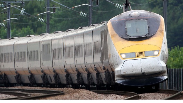 A Eurostar train.