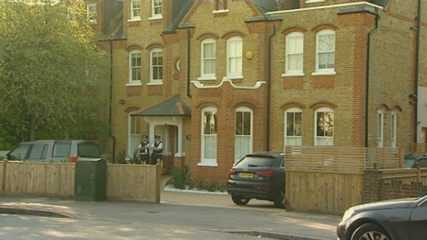 The house in New Malden, south London.