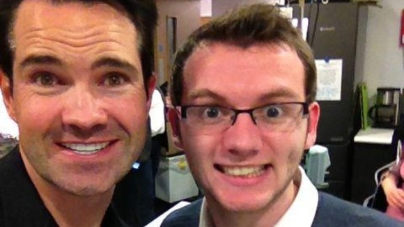 Stephen meeting Jimmy Carr