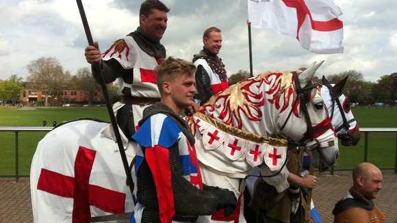 The parade will include George and the dragon