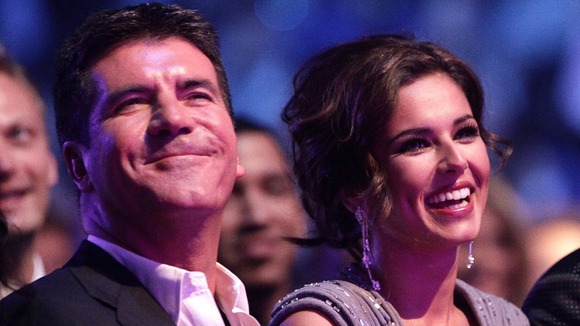 Simon Cowell and Cheryl Cole