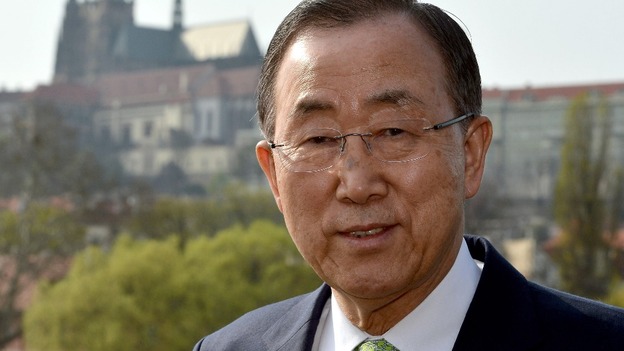 United Nations Secretary General Ban Ki-moon.