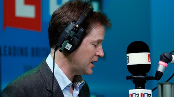 Deputy prime minister Nick Clegg has lent his support to sacked Manchester United manager David Moyes