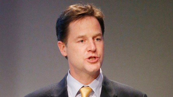 Deputy Prime Minister Nick Clegg.
