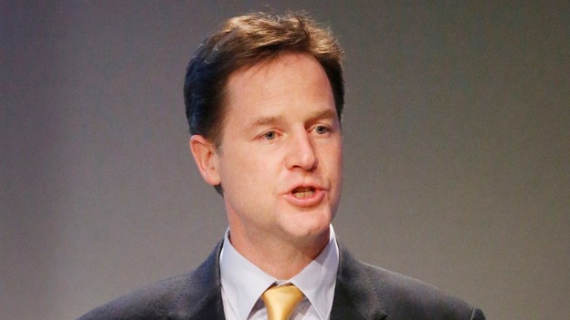 Deputy Prime Minister Nick Clegg.