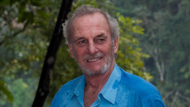 Mark Shand during a visit to the Vazhachal Forest Range, India, last year
