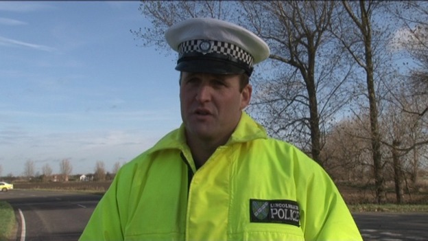 Former Lincolnshire Police sergeant Craig Dunderdale speaking to ITV news in 2009