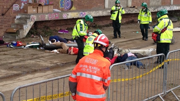 crews tend to 'casulaties'