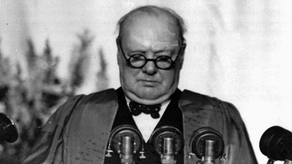 Paul Weston, chairman of the party Liberty GB, was arrested after quoting Chruchill.