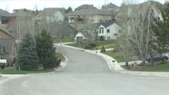 The neighbourhood in Missoula County, Montana, where a German exchange student was shot dead.