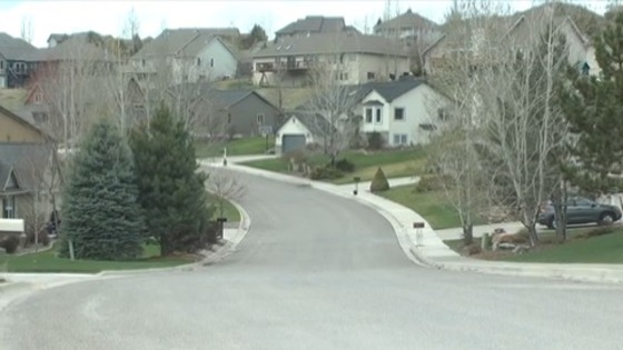 The neighbourhood in Missoula County, Montana, where a German exchange student was shot dead.