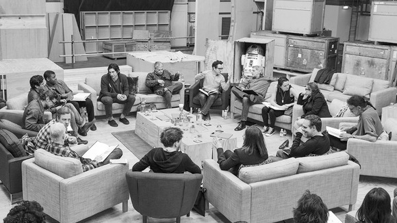 The Star Wars cast.