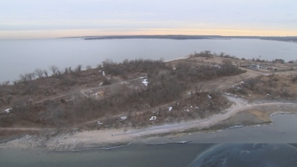 Hart Island in New York City is home to mass graves.