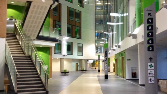 The main atrium