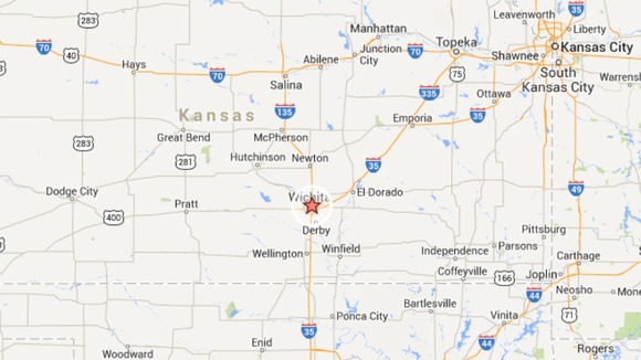 The incident took place in Wichita, Kansas.
