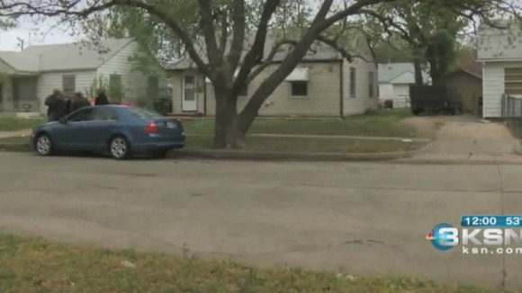 Police in the Wichita neighbourhood were the shooting took place.