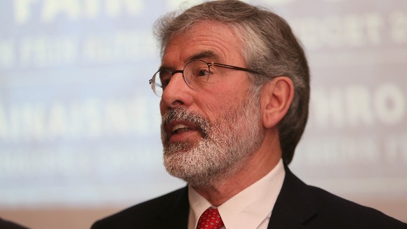 Sinn Fein leader Gerry Adams said he is 'innocent of any part in the abduction, killing or burial of Mrs McConville'.