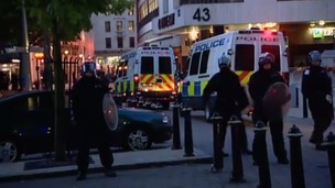 The scene of the summer 2011 riots in Birmingham city centre