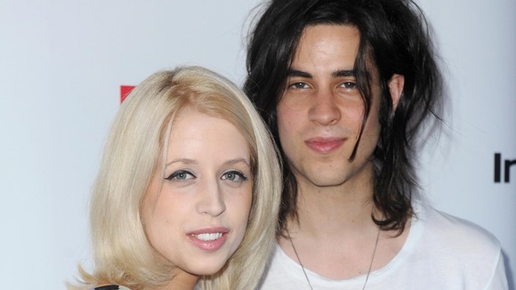 Peaches Geldof, with her husband Tom Cohen.