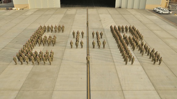 The RAF's 902 Expeditionary Air Wing in the Middle East.