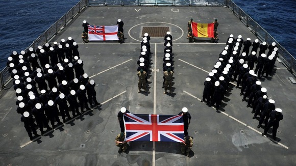 HMS Daring, which is currently on a seven-month deployment in the Middle East.
