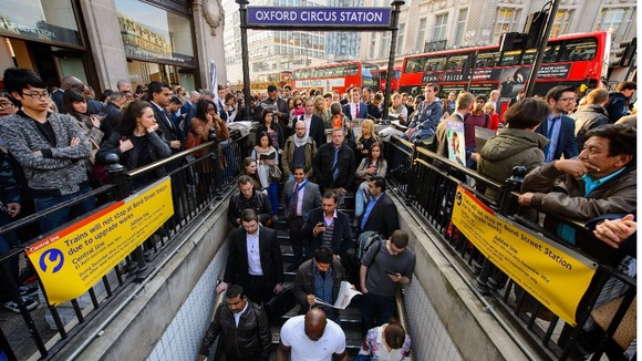 Tube strike