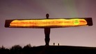 Angel with projected baguette