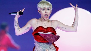 The UK leg of Miley Cyrus' Bangerz tour opened at London's O2 Arena last night.