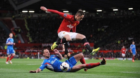 David Meyler seemed to stamp on Adnan Januzaj
